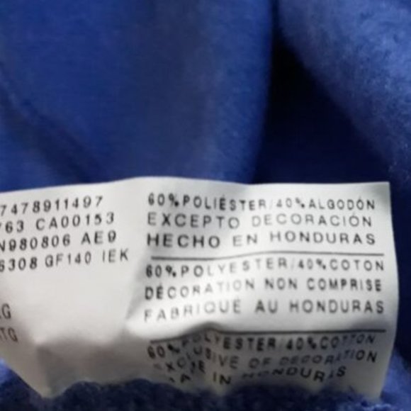 Champion Women's Graphic Fleece Hoodie Size 1X  Plus Power blend Deep Forte Blue - Picture 11 of 11